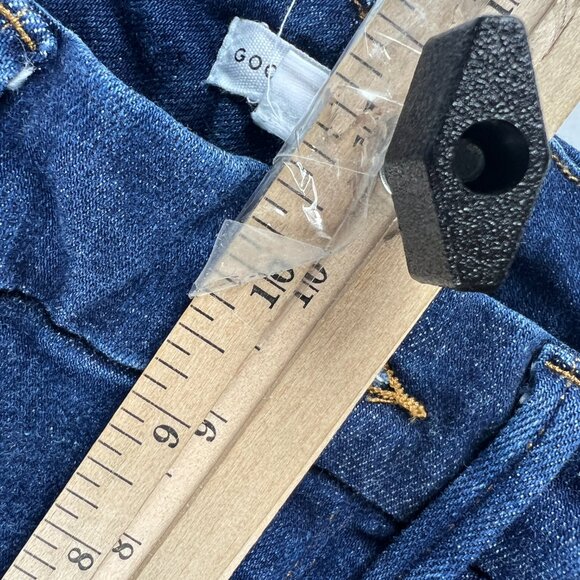 Good American Jean Women 26x28* Good Waist Skinny Always Fit Blue Denim Tag 6-12 - Picture 15 of 16